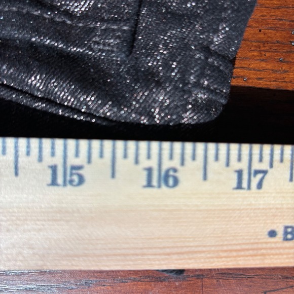 Old Navy High Rise OG Loose Metallic Bronze Wide Leg Womens Jeans Size 10 - Picture 9 of 15